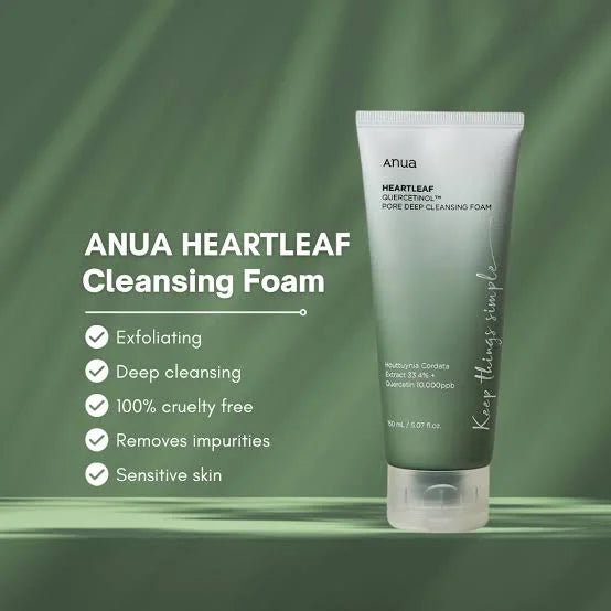ANUA HEARTLEAF QUERCETINOL PORE DEEP CLEANSING - 150ml