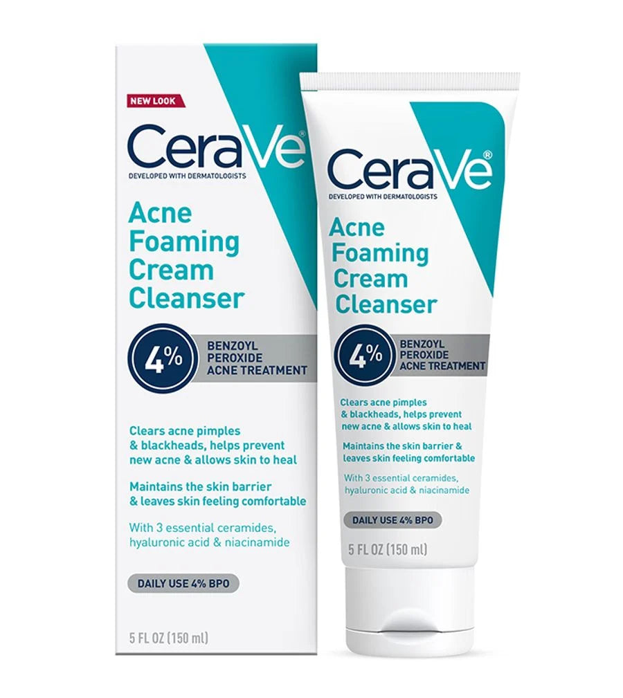 CeraVe Acne Foaming Cream Cleanser – 150ml