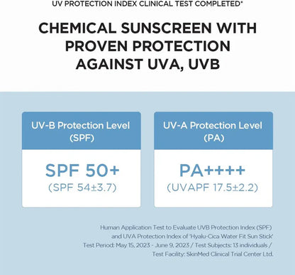 SKIN1004 - HYALU-CICA SILKY-FIT SUN STICK 20g